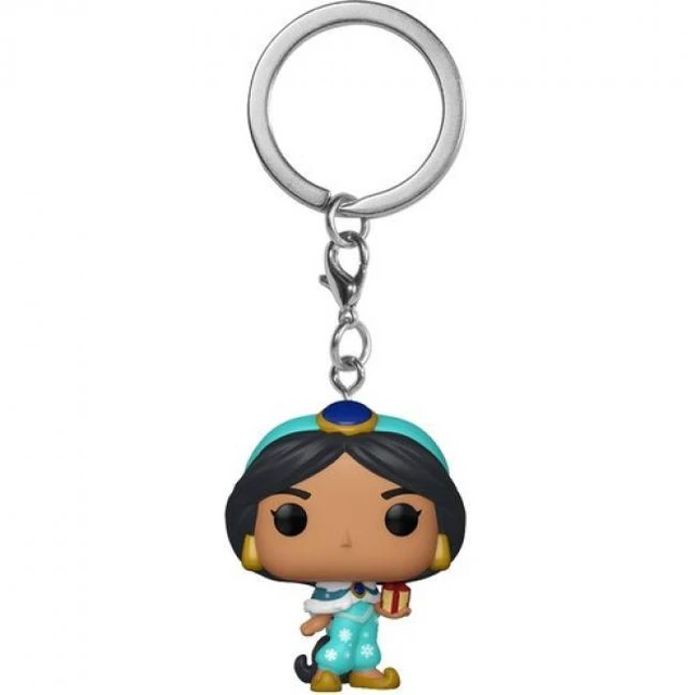 Main image of Funko POP! Keychain: Disney Princess Holiday - Jasmine - 86074