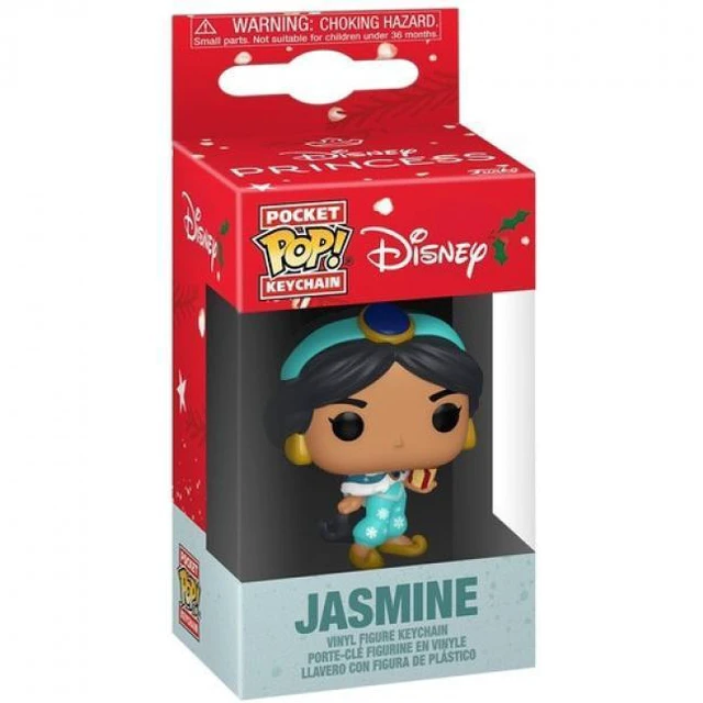 Alt view image 2 of 2 - Funko POP! Keychain: Disney Princess Holiday - Jasmine - 86074