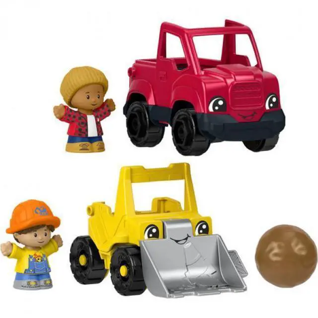 Main image of Fisher Price - Little People Work Around Town Vehicle Set