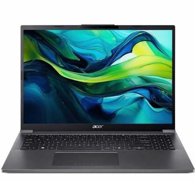 Main image of Acer Aspire 16 A16-71MT A16-71MT-53WM 16" Touchscreen Notebook - WUXGA - 60 Hz - Intel Core Ultra 5 115U - 16 GB - 512 GB PCI Express NVMe 4.0 SSD - English (US) Keyboard - Iron - Intel Chip - 19