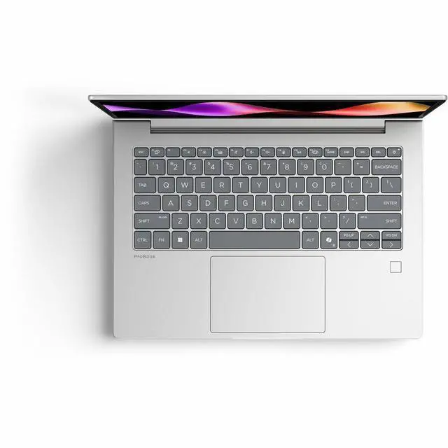Alt view image 2 of 7 - HP ProBook 4 G2i 14" Notebook - WUXGA - Intel Core 7 Series 3 350 - 16 GB - 512 GB SSD - Pike Silver - Intel Chip - 1920 x 1200 - Windows 11 Pro - Intel - In-plane Switching (IPS) Technology - Fr