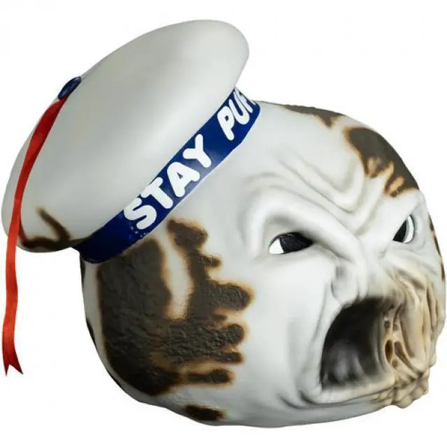 Alt view image 4 of 5 - Trick or Treat Studios - Ghostbusters - Toasted Stay Puft Marshmallow Man Vinyl Mask
