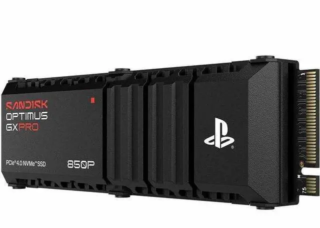 Main image of SanDisk Optimus GX PRO 850P SDSG81200TAH-000E0 2 TB Solid State Drive - M.2 2280 Internal - PCI Express NVMe (PCI Express NVMe 4.0) - PlayStation, Gaming Console, Computer Device Supported - 1200 TB T