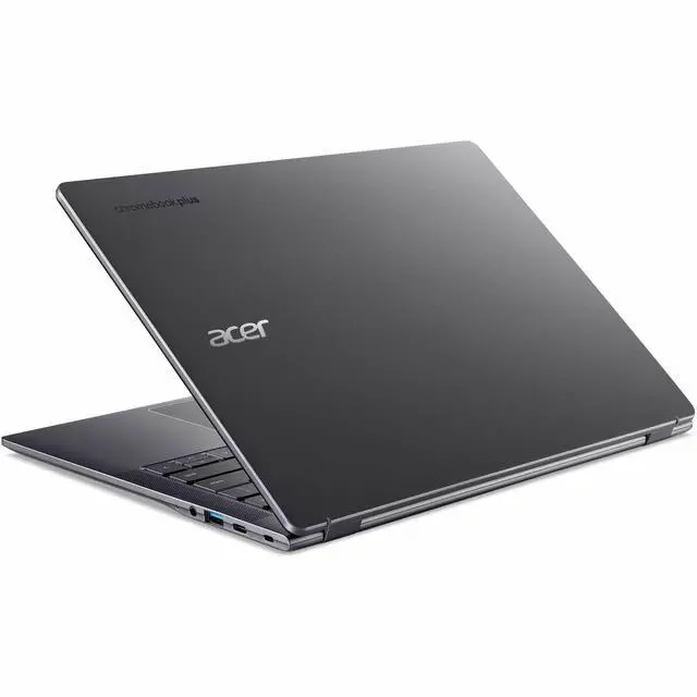 Alt view image 2 of 2 - Acer Chromebook Plus 514 CBE594-3 CBE594-3-37N4 14" Clamshell Chromebook - WUXGA - 60 Hz - Intel Core 3 N355 - 8 GB - 256 GB PCI Express NVMe 4.0 SSD - English (US) Keyboard - Iron - Intel Chip -
