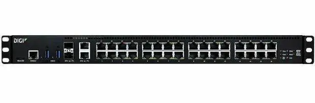 Alt view image 8 of 8 - Digi International Connect Ez 32 Serial Server 32 Rs-232 Serial Ports Us Power Cord Model EZ32-A100-US