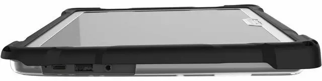 Alt view image 3 of 7 - SlimTech for Lenovo 100E Chromebook Gen 5 - For Lenovo Chromebook - Textured Grip - Transparent - Bump Resistant, Drop Resistant, Scratch Resistant, Scuff Resistant - Rubber