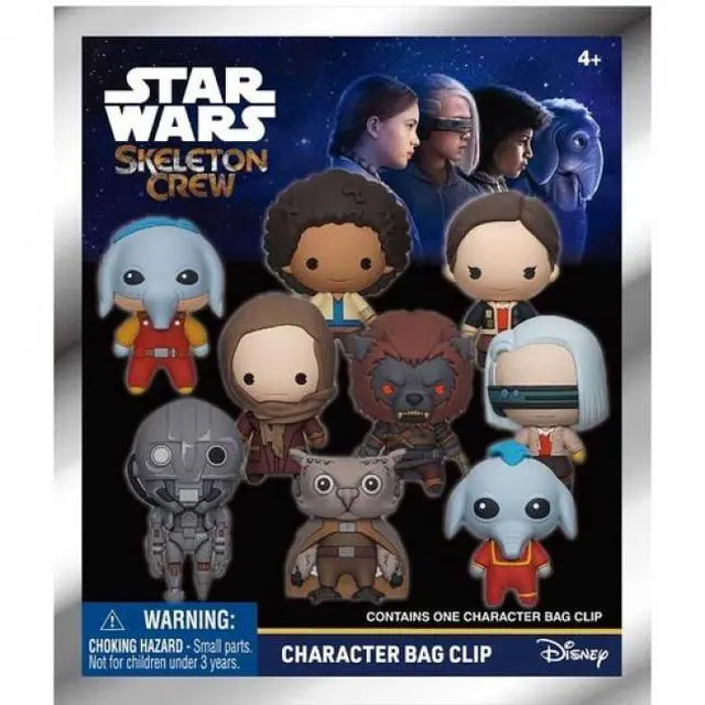 Alt view image 2 of 2 - Star Wars - Skeleton Crew 3D Foam Bag Clip