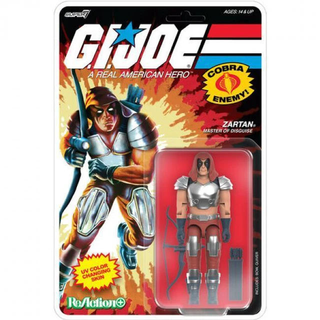 Main image of G.I. Joe - ReAction+ Wv9 - Zartan (Comic)