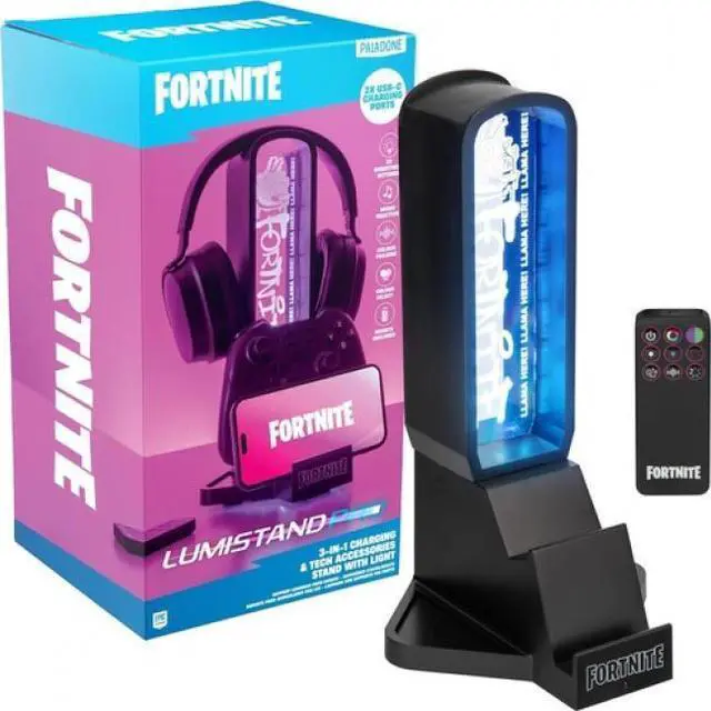 Main image of Fortnite - Desk Headphone Stand With Light