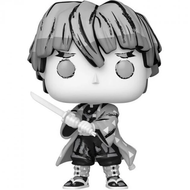 Main image of Funko POP! Anime: Demon Slayer - Zenitsu Agatsuma (Sumi-Ink) - 90603
