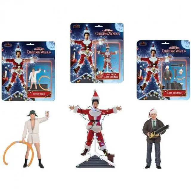 Main image of National Lampoon's Christmas Vacation - 5 Points - 18pc Action Figure Assortment