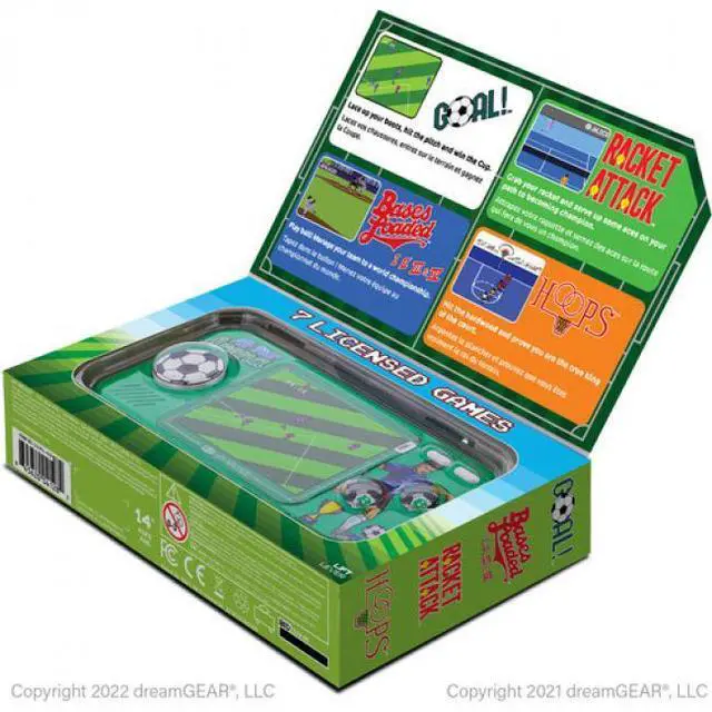 Alt view image 6 of 10 - My Arcade All-Star Arena Pocket Player 307 Games (DGUNL-4128)