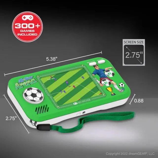 Alt view image 8 of 10 - My Arcade All-Star Arena Pocket Player 307 Games (DGUNL-4128)