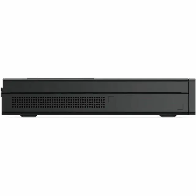 Alt view image 6 of 6 - Lenovo V100q 13GE001QUS Desktop Computer - Intel Core N-series i3-N305 - 16 GB - 256 GB PCI Express NVMe 4.0 x4 SSD - Tiny - Black - Intel Chip - Windows 11 Pro - Intel DDR5 SDRAM - English (US) Keybo