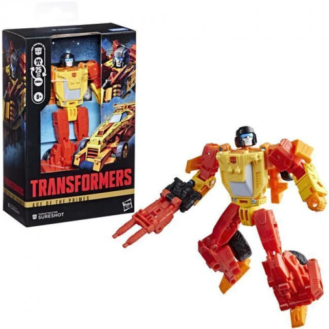 Main image of Hasbro Collectibles - Transformers - Age of the Primes - Deluxe Class Targetmaster Sureshot Action Figure