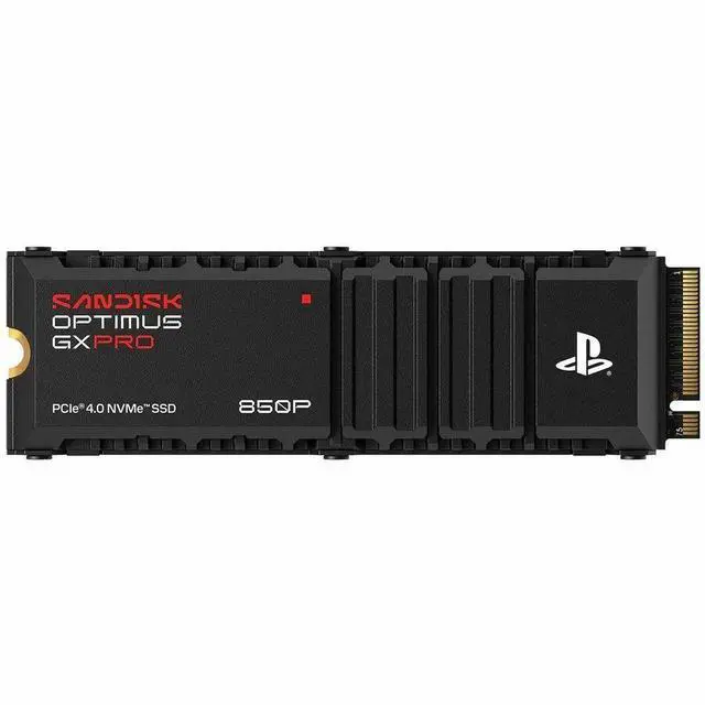 Alt view image 3 of 7 - SanDisk Optimus GX PRO 850P SDSG81100TAH-000E0 1 TB Solid State Drive - M.2 2280 Internal - PCI Express NVMe (PCI Express NVMe 4.0) - PlayStation, Gaming Console, Computer Device Supported - 600 TB TB