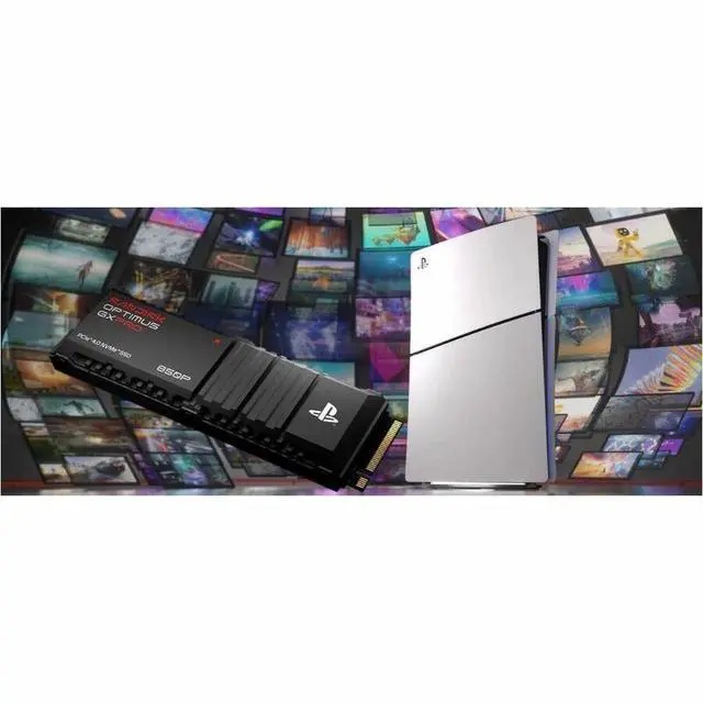 Alt view image 4 of 7 - SanDisk Optimus GX PRO 850P SDSG81100TAH-000E0 1 TB Solid State Drive - M.2 2280 Internal - PCI Express NVMe (PCI Express NVMe 4.0) - PlayStation, Gaming Console, Computer Device Supported - 600 TB TB