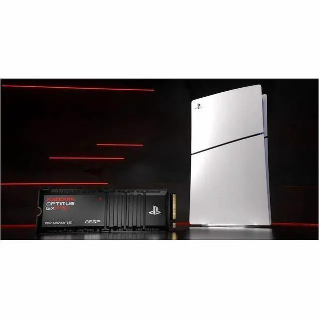 Alt view image 6 of 7 - SanDisk Optimus GX PRO 850P SDSG81100TAH-000E0 1 TB Solid State Drive - M.2 2280 Internal - PCI Express NVMe (PCI Express NVMe 4.0) - PlayStation, Gaming Console, Computer Device Supported - 600 TB TB