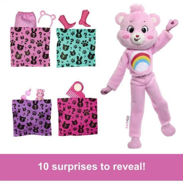 Alt view image 2 of 7 - Mattel - Barbie Cutie Reveal Barbie x Care Bears Series, Cheer Bear