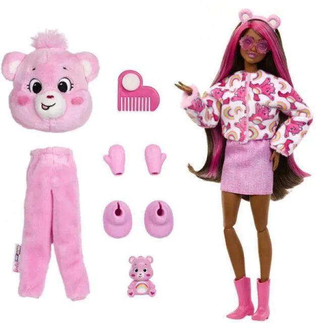 Alt view image 6 of 7 - Mattel - Barbie Cutie Reveal Barbie x Care Bears Series, Cheer Bear