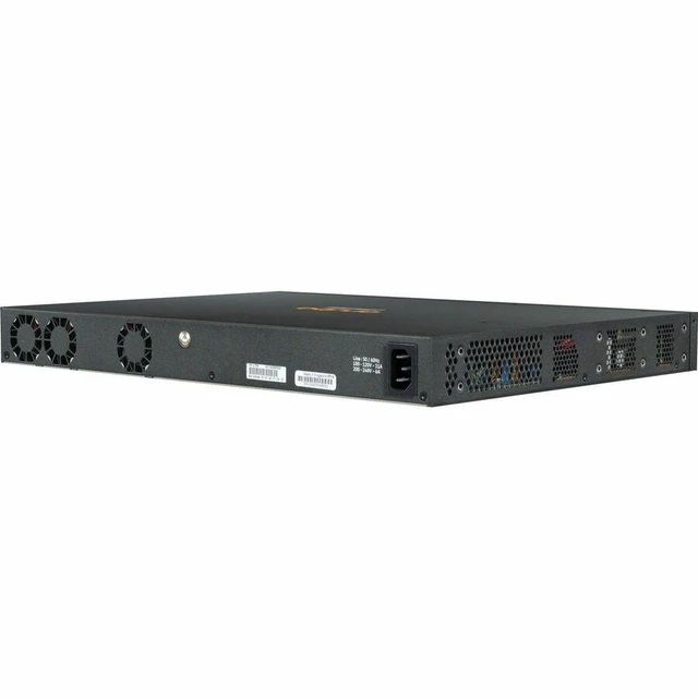 Alt view image 2 of 7 - HPE CX 6200 Ethernet Switch - 24 Ports - Manageable - Gigabit Ethernet - 10/100/1000Base-T, 1000Base-X - 3 Layer Supported - Modular - 4 SFP Slots - 59 W Power Consumption - Optical Fiber, Twisted Pai