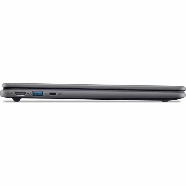 Alt view image 3 of 7 - Acer Chromebook 514 C937T C937T-P418 14" Touchscreen Rugged Clamshell Chromebook - WUXGA - 60 Hz - Intel N250 - 8 GB - 128 GB Flash Memory - English (US) Keyboard - Black - Intel Chip - 1920 x 12