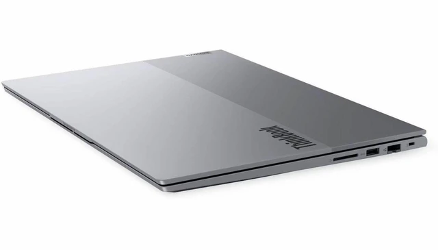 Alt view image 2 of 7 - Lenovo ThinkBook 16 G9 AHP 21UT0002US 16" Touchscreen Notebook - WUXGA - 120 Hz - AMD Ryzen 5 220 - 16 GB - 512 GB SSD - English Keyboard - Arctic Gray - AMD Chip - 1920 x 1200 - Windows 11 Pro -
