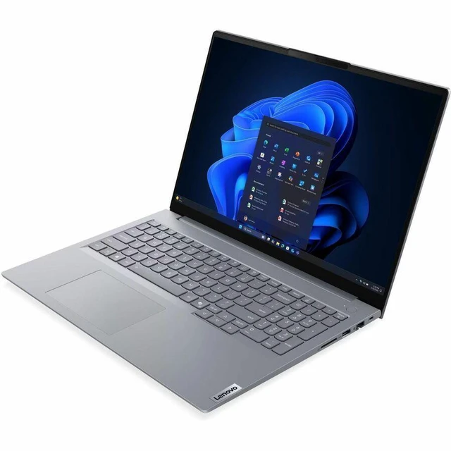 Alt view image 7 of 7 - Lenovo ThinkBook 16 G9 AHP 21UT0002US 16" Touchscreen Notebook - WUXGA - 120 Hz - AMD Ryzen 5 220 - 16 GB - 512 GB SSD - English Keyboard - Arctic Gray - AMD Chip - 1920 x 1200 - Windows 11 Pro -