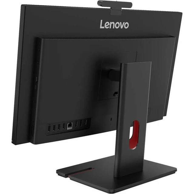 Alt view image 2 of 7 - Lenovo ThinkCentre M70a Gen 6 13AY000AUS All-in-One Computer - Intel Core Ultra 5 2nd Gen 225T - 16 GB - 256 GB SSD - 23.8" Full HD Touchscreen - Desktop - Black - Intel Q870 Chip - 1920 x 1080 -