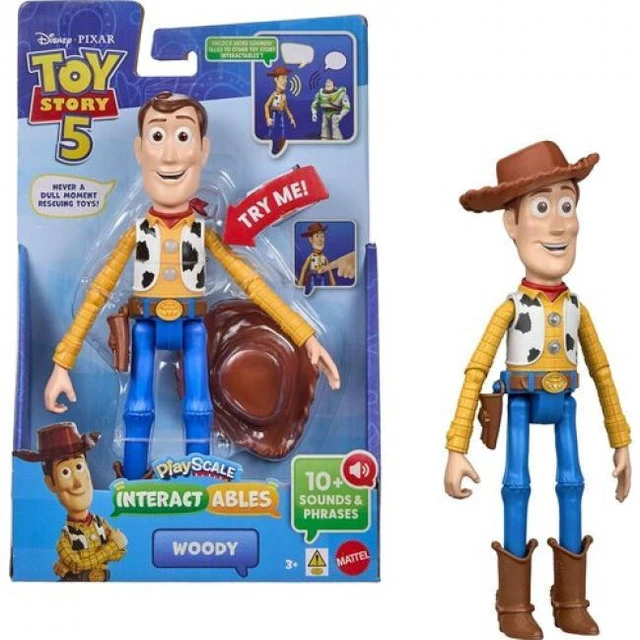 Main image of Pixar Toy Story 5: 7'' Woody Figure, Interactables PlayScale
