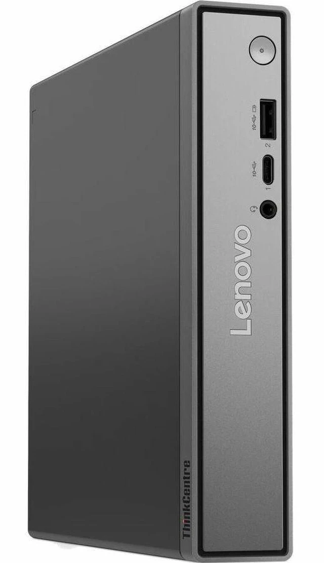 Alt view image 6 of 8 - Lenovo ThinkCentre neo 50q Gen 5 13B90032US Desktop Computer Intel Core 7 240H 32 GB 512 GB SSD Tiny Black Intel Chip Windows 11 Pro Intel DDR5 SDRAM English US Keyboard IEEE 802.11ax 135 W