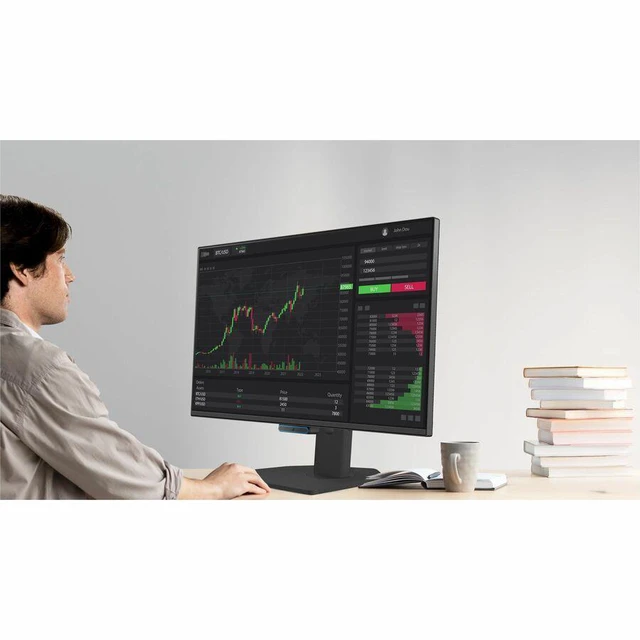Alt view image 3 of 7 - BenQ BL2790C 27" Class Full HD LED Monitor - 16:9 - Black - 27" Viewable - In-plane Switching (IPS) Technology - LED Backlight - 1920 x 1080 - 16.7 Million Colors - 300 Nit - 5 ms - Speakers