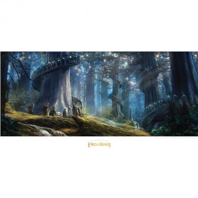 Alt view image 2 of 2 - WETA Workshop - The Lord of the Rings Trilogy - Lothlorien Art Print
