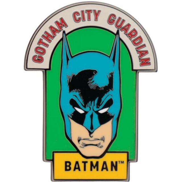 Main image of DC Batman - Limited Edition Pin Badge - Gotham City Guardian