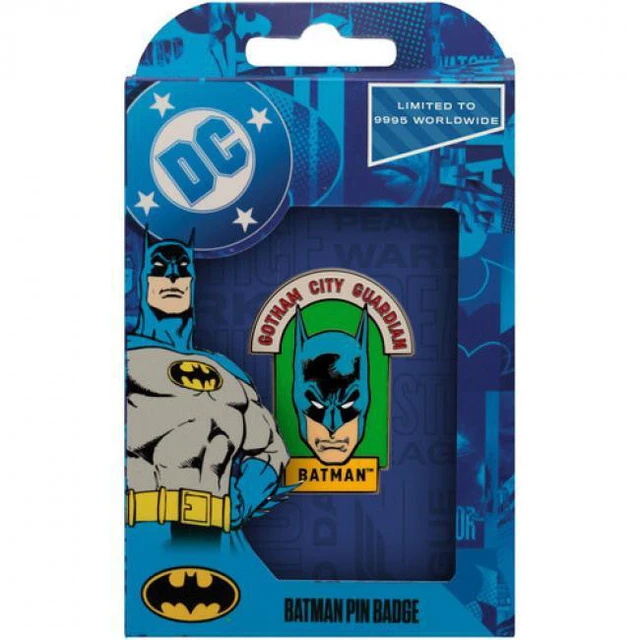 Alt view image 2 of 5 - DC Batman - Limited Edition Pin Badge - Gotham City Guardian