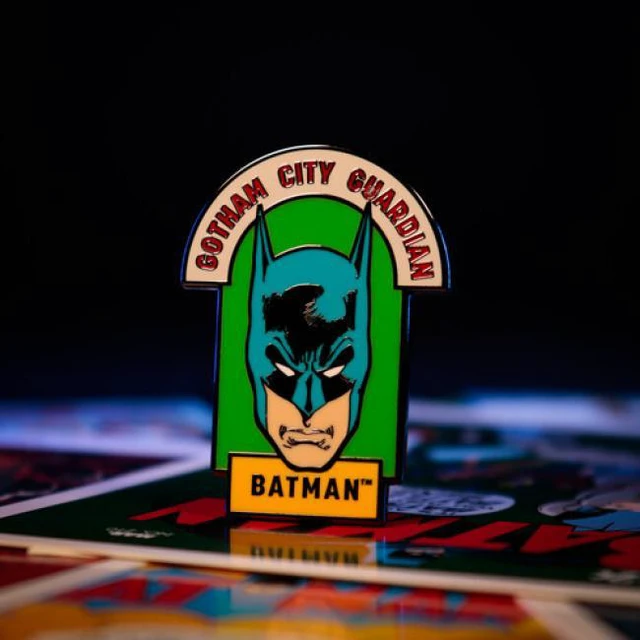 Alt view image 4 of 5 - DC Batman - Limited Edition Pin Badge - Gotham City Guardian
