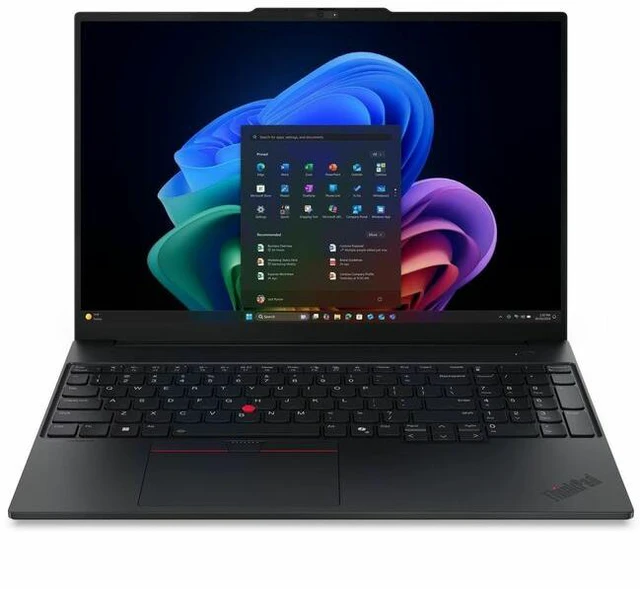 Main image of Lenovo ThinkPad E16 Gen 4 21YE000HUS 16" Touchscreen Notebook - WUXGA - 120 Hz - Intel Core 5 Series 3 320 - 16 GB - 512 GB SSD - English Keyboard - Black - Intel Chip - 1920 x 1200 - Windows 11