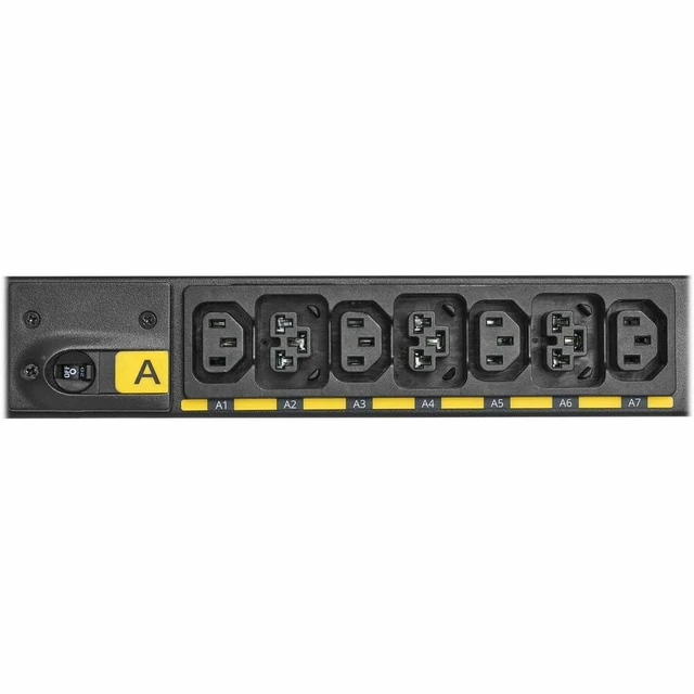Alt view image 8 of 13 - Eaton G4 42-Outlets PDU - Managed - 460P9W - 24x IEC 60320 C13 - 18x IEC 60320 C39 - 230 V AC - Network (RJ-45) - 6 ft (1.83 m) Cord Length - 0U - Vertical - EVMA4609X-06