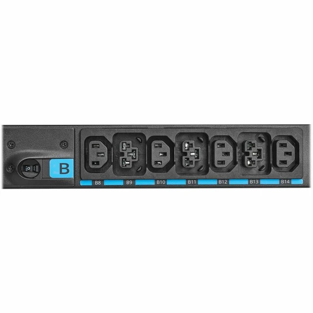 Alt view image 11 of 13 - Eaton G4 42-Outlets PDU - Managed - 460P9W - 24x IEC 60320 C13 - 18x IEC 60320 C39 - 230 V AC - Network (RJ-45) - 6 ft (1.83 m) Cord Length - 0U - Vertical - EVMA4609X-06