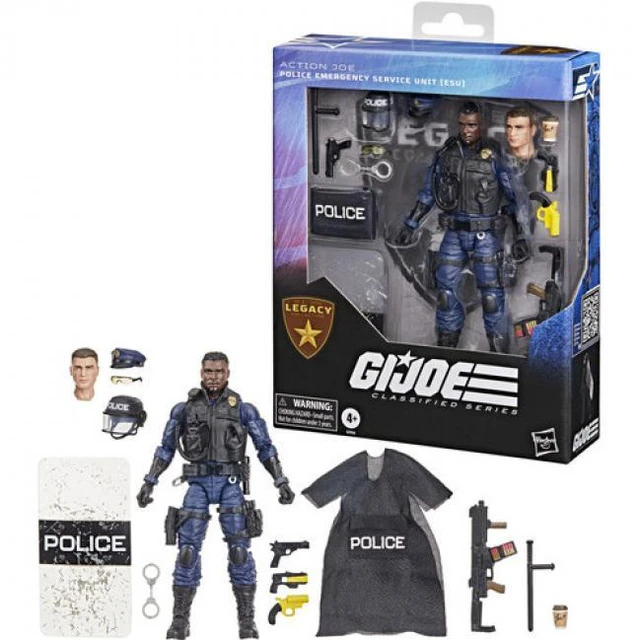 Main image of G.I. Joe - Classified Series: Legacy Collection - Action Joe Police Emergency Service Unit (ESU) Action Figure