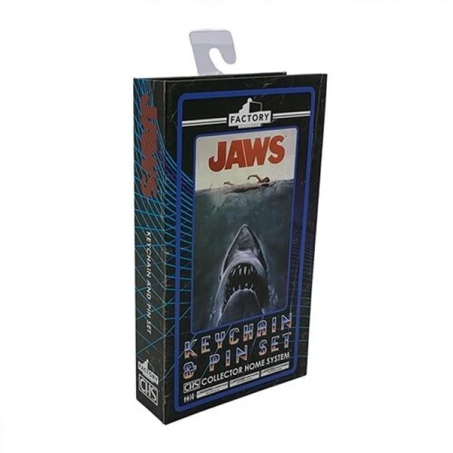 Alt view image 2 of 2 - JAWS - CHS KEYCHAIN AND PIN SET
