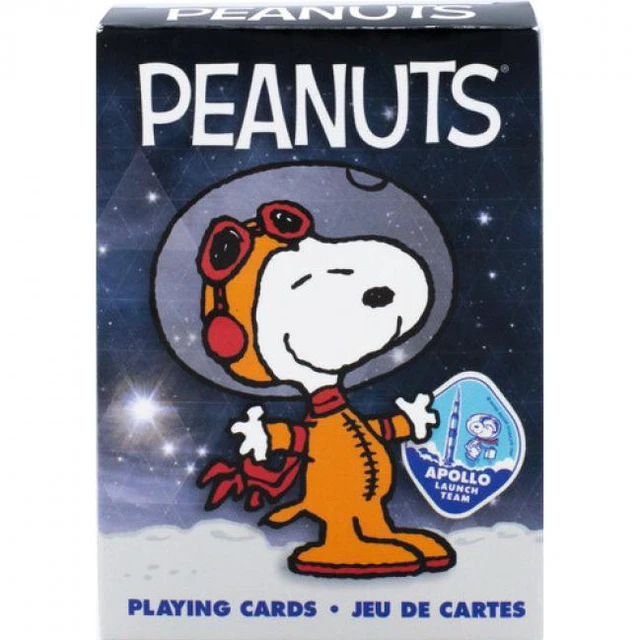 Main image of Peanuts Snoopy In Space Apollo Launch Team Playing Cards Deck