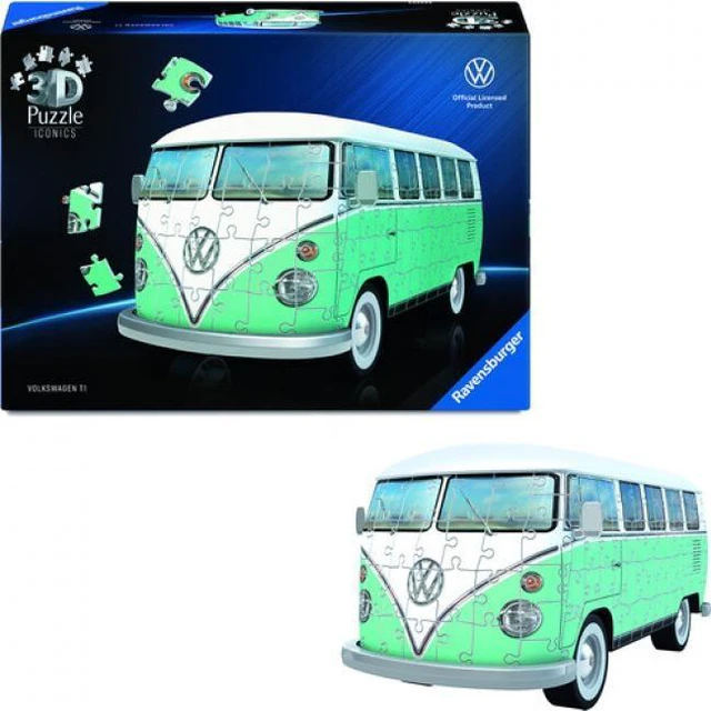 Main image of Iconics Volkswagen T1 162-Piece 3D Puzzle