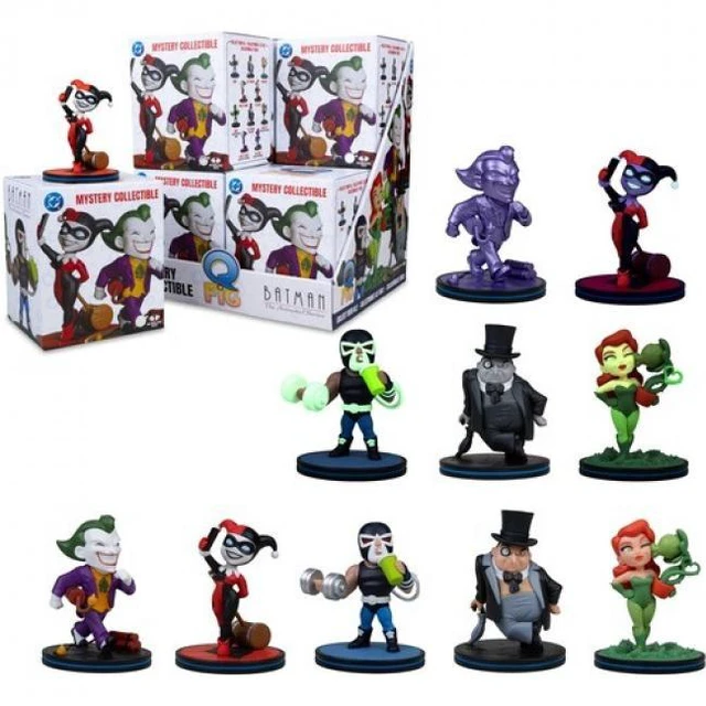 Main image of McFarlane Toys - DC Batman: The Animated Series - QMx - Q-Fig 3.5" Posed Figure Blind Box 8-Piece PDQ
