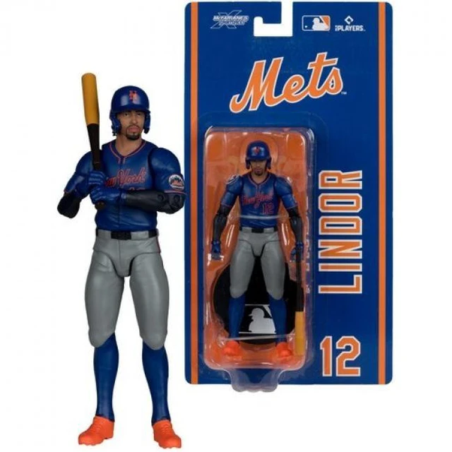 Main image of McFarlane SportsPicks - MLB - Francisco Lindor (New York Mets) 6" Action Figure