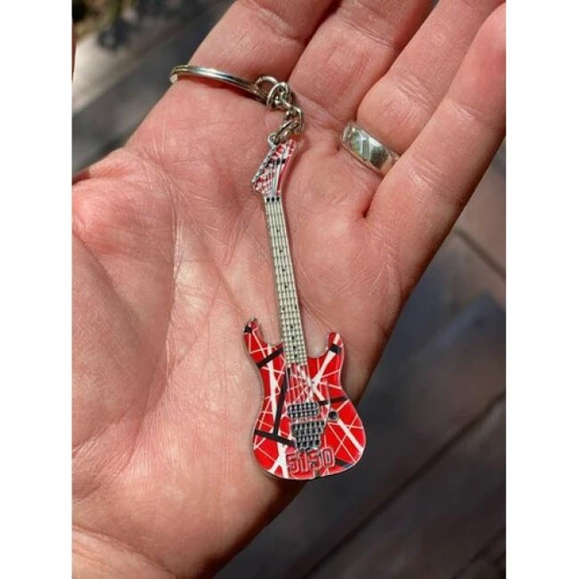 Alt view image 2 of 7 - EVH - Eddie Van Halen - 5150 Guitar Keychain