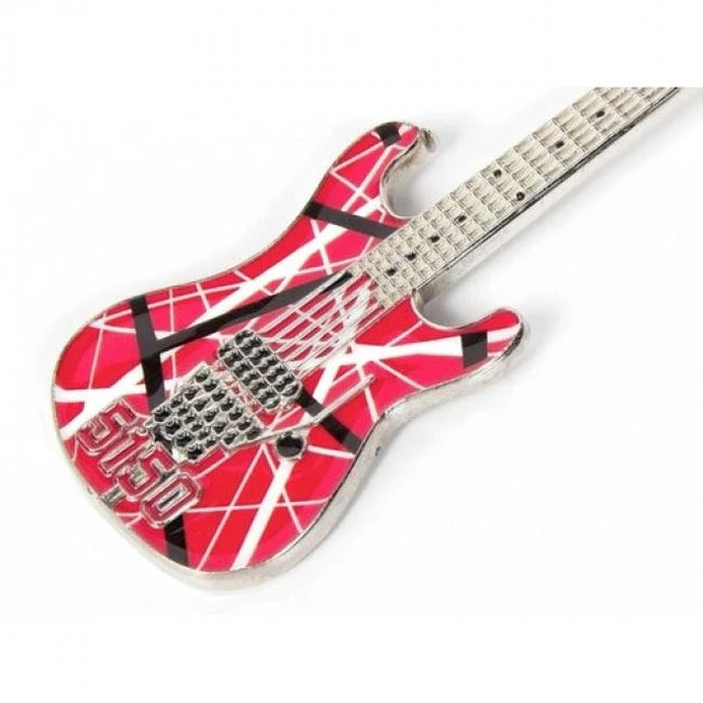 Alt view image 3 of 7 - EVH - Eddie Van Halen - 5150 Guitar Keychain