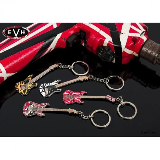Alt view image 7 of 7 - EVH - Eddie Van Halen - 5150 Guitar Keychain