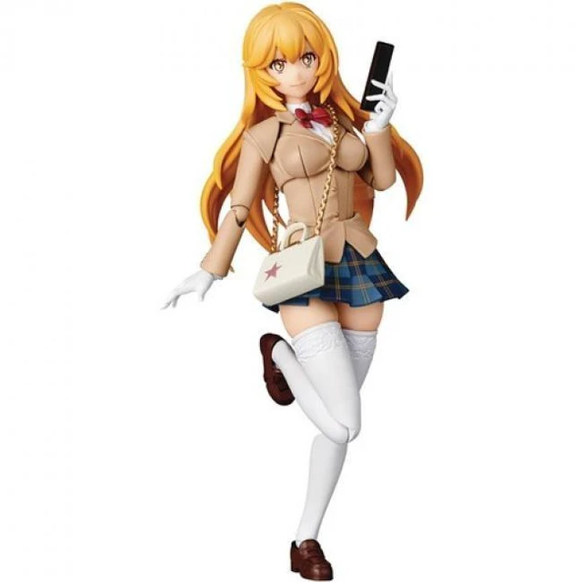 Main image of Kaiyodo - A Certain Scientific Railgun - Revoltech Amazing Yamaguchi - Misaki Shokuhou Winter Ver. Action Figure