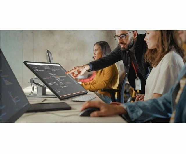 Alt view image 2 of 7 - Alogic Clarity Fold 27C4KPDTF 27" Class Webcam LED Touchscreen Monitor - 16:9 - 13 ms - 27" Viewable - One Glass Solution (OGS) - 10 Point(s) Multi-touch Screen - 3840 x 2160 - 4K UHD - In-p